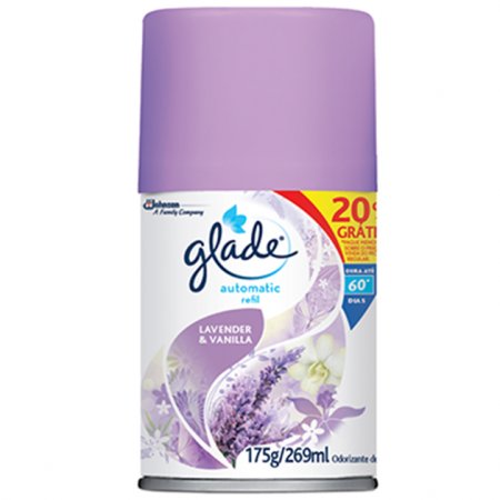 Glade Automatic Refil Lavender e Vanilla 175g 20% Grátis