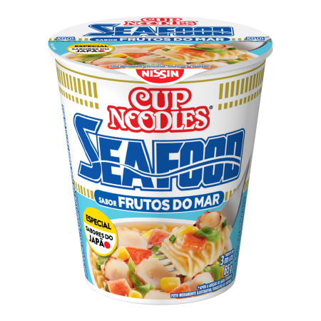 Cup Noodles Seafood Frutos do Mar