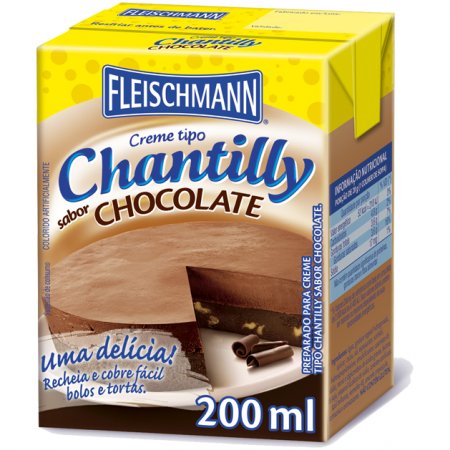 Chantilly sabor chocolate 200ml