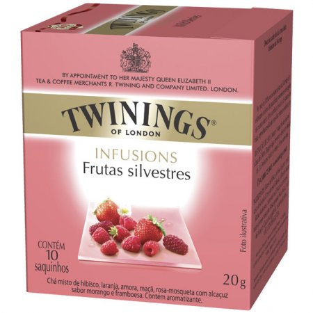 Chá Twinings sabor frutas silvestres 20g