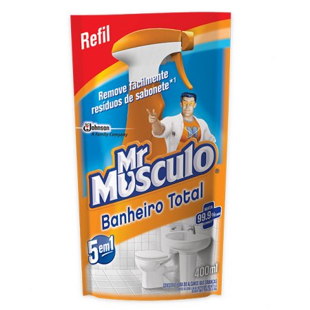 Mr Musculo Banheiro Total Refil 400ml