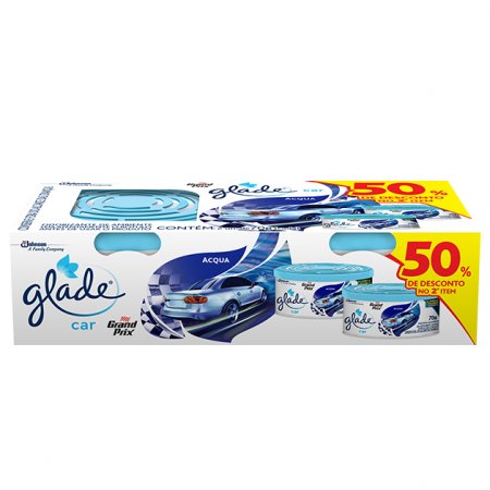 Glade Car Acqua 50% de Desconto