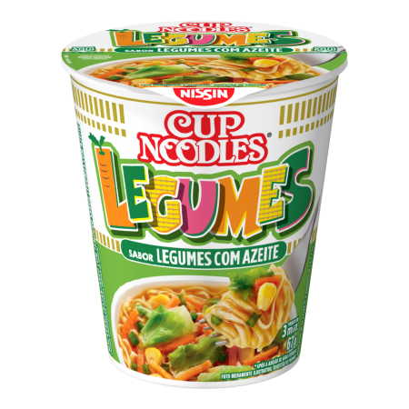 Cup Noodles Legumes com azeite