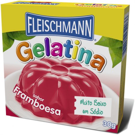 Gelatina sabor Framboesa 30g