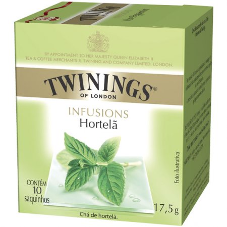 Chá Twinings sabor hortelã 17,5g