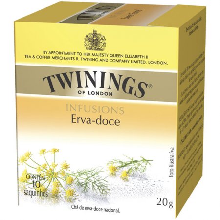 Chá Twinings sabor erva-doce 20g