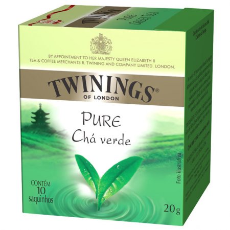 Chá Twinings sabor chá verde puro 20g