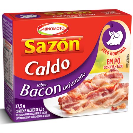 Caldo sabor Bacon Defumado 37,5g