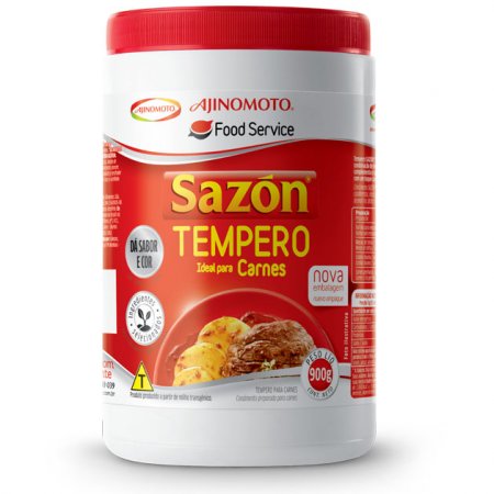 Sazon Tempero Ideal Para Carnes Pote 900g