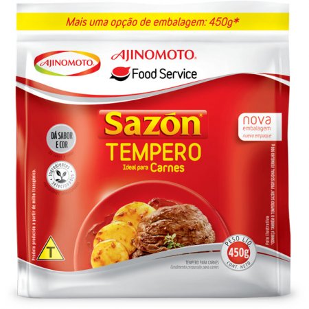 Sazon Tempero Ideal Para Carnes 450g