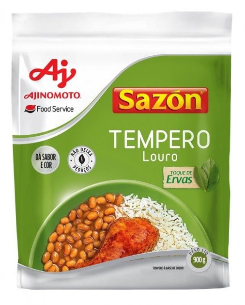 Tempero Sazón® Profissional Louro 6x900G